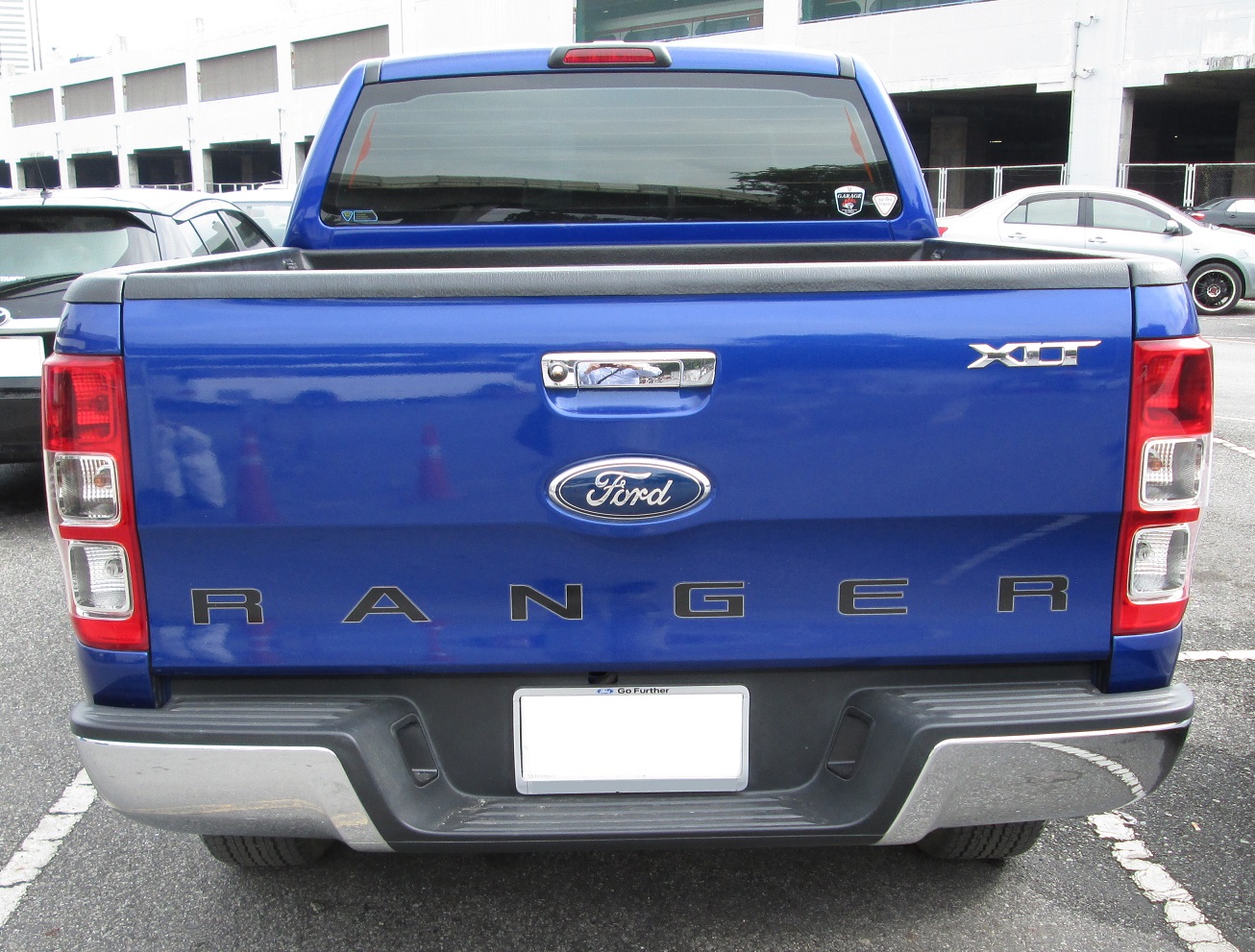 New Tailgate rear panel primer for Ford Ranger 2012 on Pickup Wildtrak